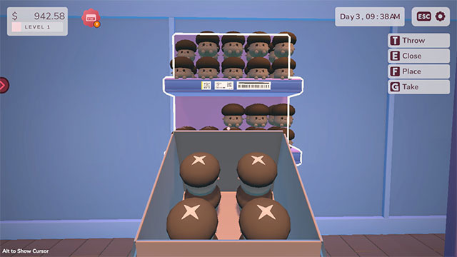 Kinh doanh thú bông, văn phòng phẩm và túi mù trong Plush Shop Simulator
