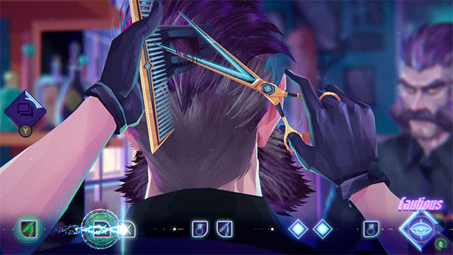 The Midnight Barber là game phiêu lưu kể chuyện kết hợp âm nhạc với chủ đề Tiệm cắt tóc đêm