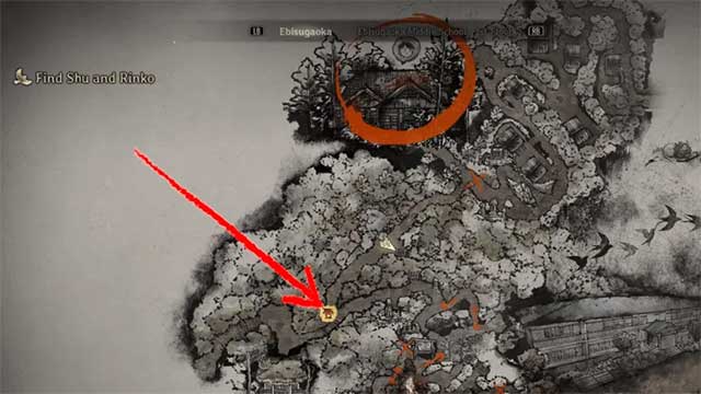 Vị trí đền Jizo 5