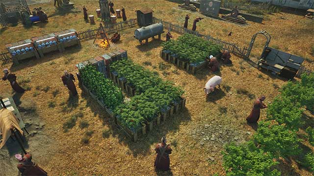 Ngoài yếu tố chiến đấu, game cũng tập trung vào việc xây dựng căn cứ