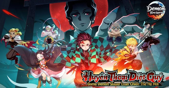 Game chiến thuật thẻ bài chủ đề Thanh Gươm Diệt Quỷ - Demon King Legend