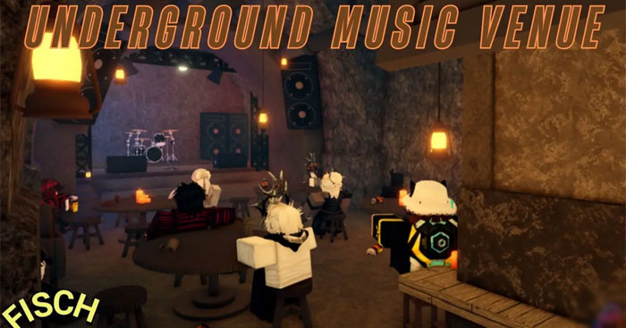 Cách mở khóa Underground Music Venue trong Roblox Fisch - Download.com.vn