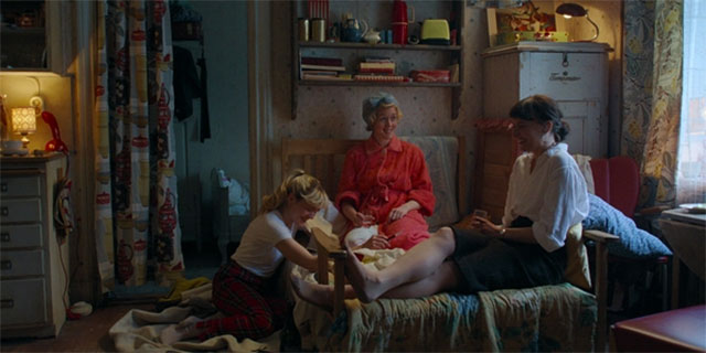 Một cảnh về cuộc sống thường ngày của những nữ cảnh sát trong phim Lực lượng mới