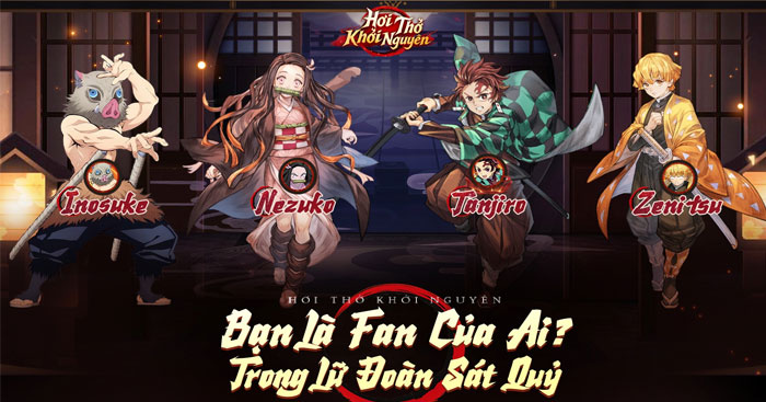 Game chiến thuật thẻ tướng chủ đề Thanh Gươm Diệt Quỷ - Hơi Thở Khởi Nguyên