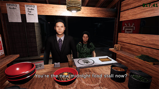 Phục vụ những vị khách đói bụng bát mì ngon