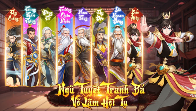 Ngũ tuyệt tranh bá võ lâm hội tụ