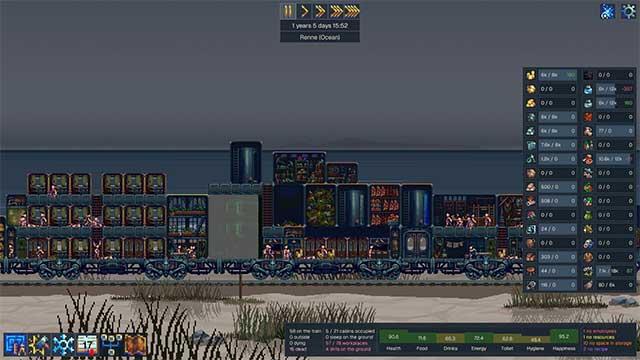 Xây dựng một thành phố sống động trên tàu hỏa