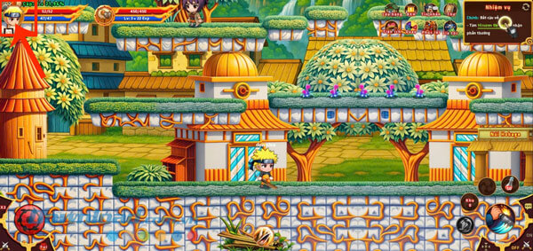 Nhấn vào biểu tượng avatar nhân vật