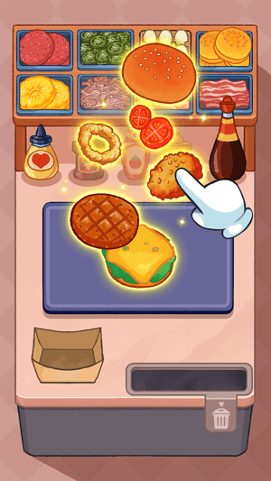 Lật, xếp chồng và tạo ra những chiếc burger ngon