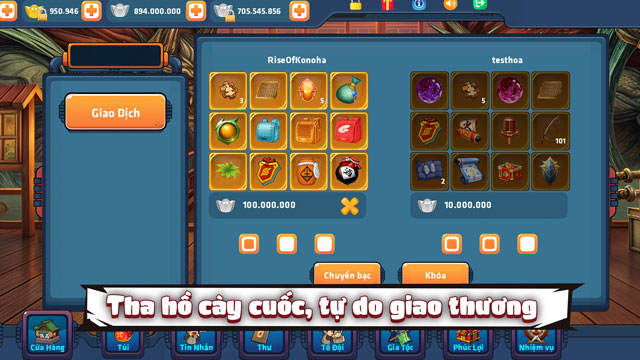 Tha hồ cày cuốc, tự do giao thương