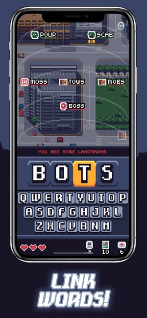 Kết nối các chữ tạo thành từ