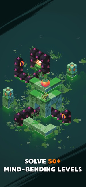 FROGBLOCK có hơn 50 màn đố hấp dẫn và thách thức trí não