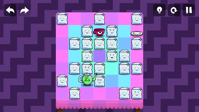 Trong Desperatea, nhiệm vụ của bạn là rót trà vào đủ tất cả các cốc trà có trên bàn và đặt chúng lên đĩa