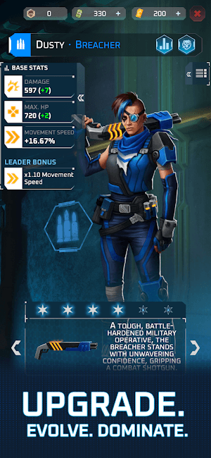 Nâng cấp, tiến hóa và thống trị