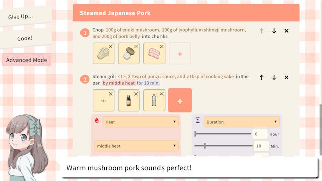 Vào vai một ông nội đảm đang, nấu ăn cho con gái và cháu trai