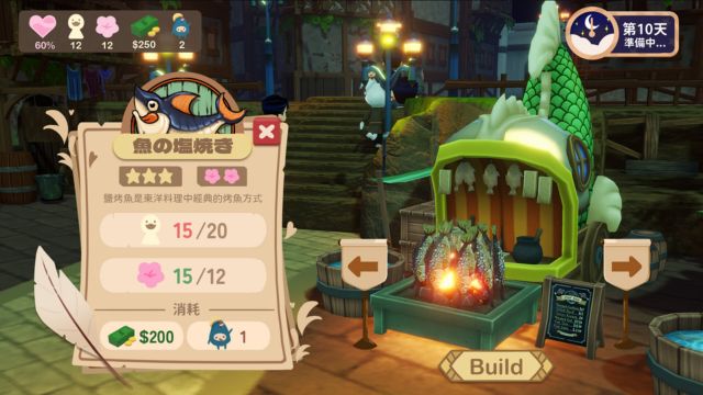 Phát triển từng gian hàng trong khu chợ đêm đông đúc