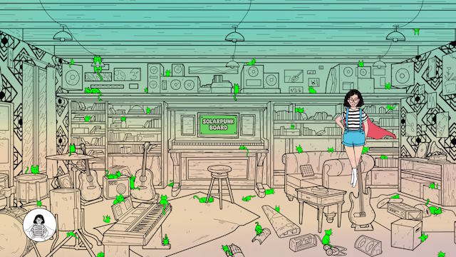 Solnest là game mô phỏng phiêu lưu tìm mèo thư giãn 