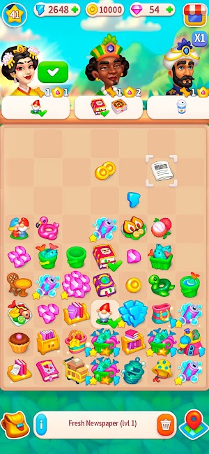 Secrets of Paradise là game phiêu lưu giải đố kết hợp hợp nhất vật phẩm