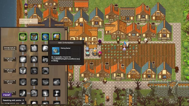 Xây dựng nhà, chăm sóc trang trại và trang trí ngôi làng