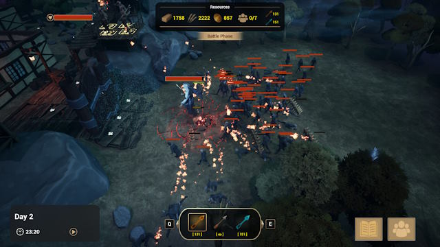 Khi đêm xuống, chiến đấu với đội quân xác sống