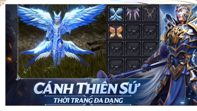Hệ thống cánh thiên sứ - Thời trang đa dạng