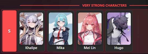 Nhân vật mạnh nhất trong Chaos Zero: Nightmare