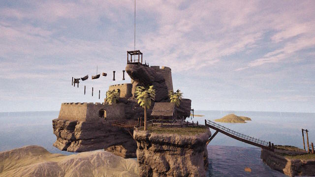 Điều khiển nhân vật vượt qua những vật thể lơ lửng trên không trung