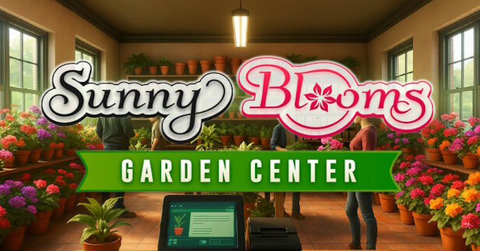 Sunny Blooms Garden CenterDemoGame mô phỏng quản lý cửa hàng cây cảnh