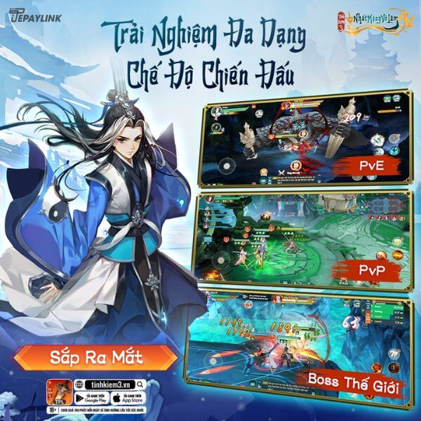 Trải nghiệm đa dạng chế độ chiến đấu