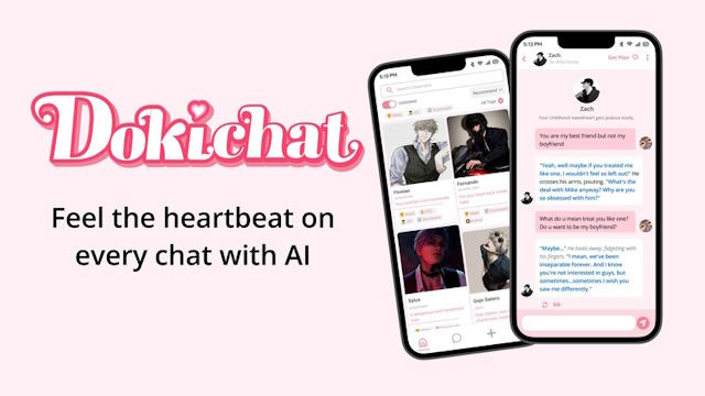 Dokichat là ứng dụng trò chuyện AI đang hot trên TikTok