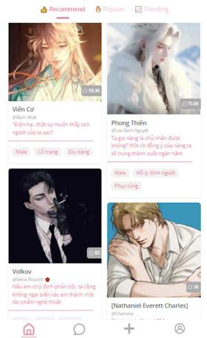 Nhân vật cá tính