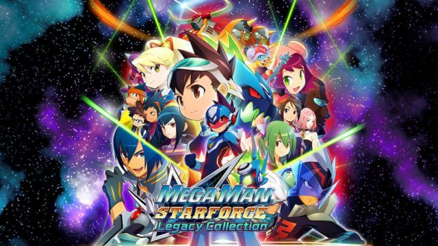 Mega Man Star Force Legacy Collection bao gồm 7 game trong series Mega Man huyền thoại của CAPCOM