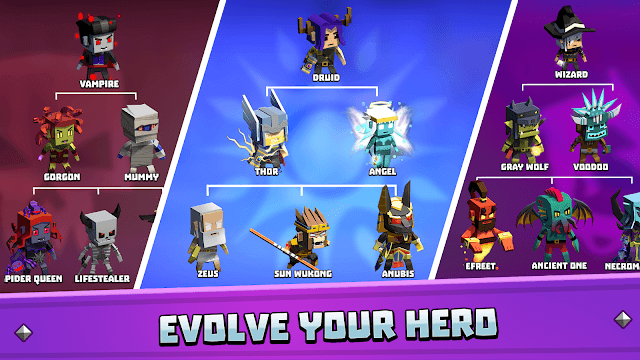 Tiến hóa các anh hùng của bạn