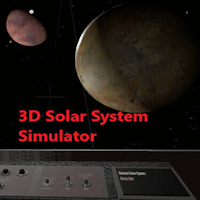 3D Solar System Simulator
