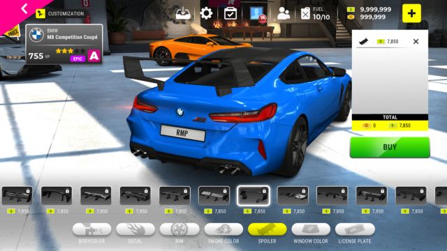 Thay đổi diện mạo xe đua và thêm vào các chi tiết để biến hóa 'chiến mã' của bạn