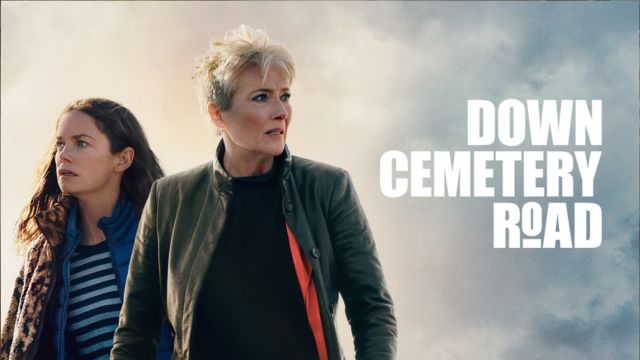 Poster phim tội phạm giật gân Đường về cõi chết - Down Cemetery Road trên Apple TV+