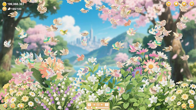 Fantasy Forest là game mô phỏng trang trí vườn thơ mộng