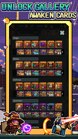 Mở khóa nhiều thẻ mới 