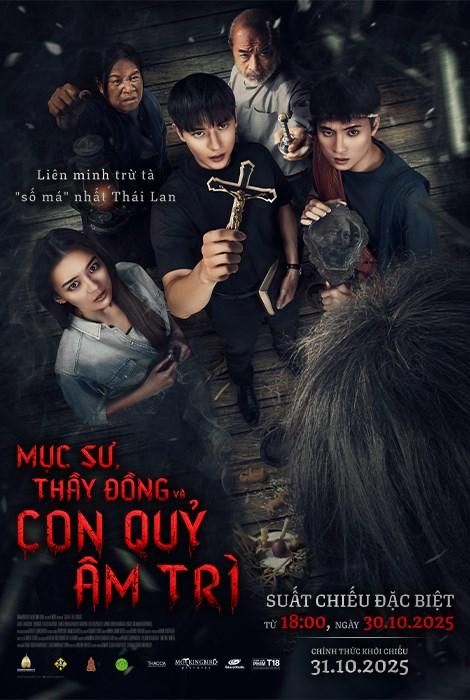 Poster phim Mục sư, thầy đồng và con quỷ âm trì
