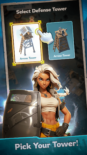 Chọn lựa các tháp để phòng thủ zombie