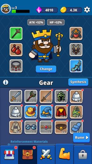 Hệ thống nhân vật đa dạng