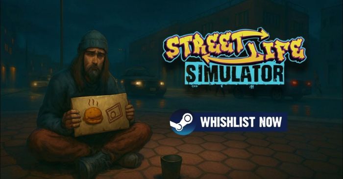 Street Life SimulatorDemoGame gã ăn mày sinh tồn trên đường phố