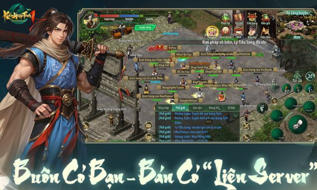 Buôn bán liên sever, tự do giao dịch