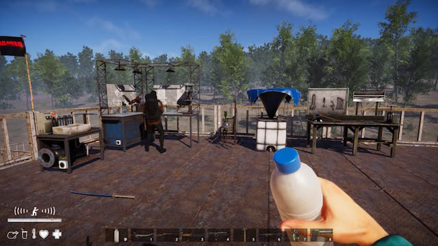 Xây dựng căn cứ cùng đồng đội