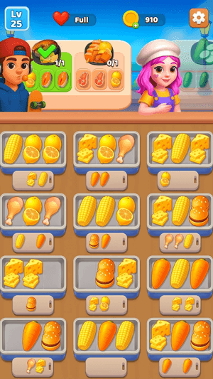 Đồ họa thức ăn tươi sáng