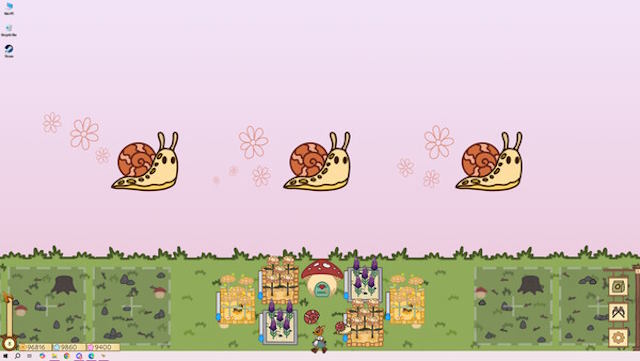 Khi game thủ bận rộn, động vật sẽ giúp bạn chăm sóc khu vườn