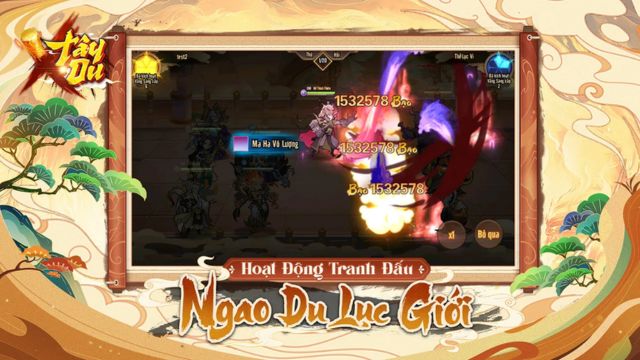 Hoạt động tranh đấu, ngao du lục giới