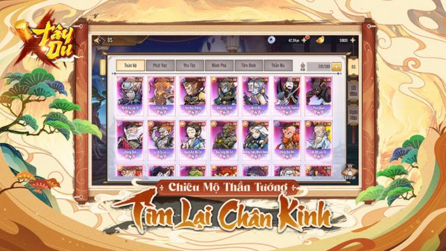 Chiêu mộ thần tướng, tìm lại chân kinh