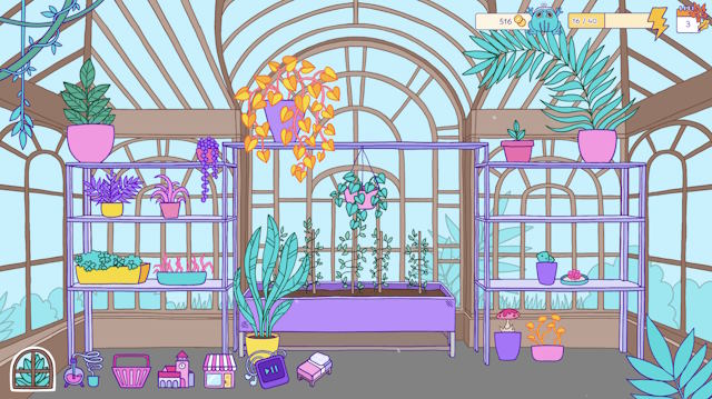 Quản lý nhà kính và cửa hàng giả kim nhỏ xinh của riêng bạn