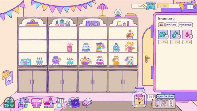 Trang trí nhà kính bằng đồ trang trí, chậu cây và màu sắc đa dạng